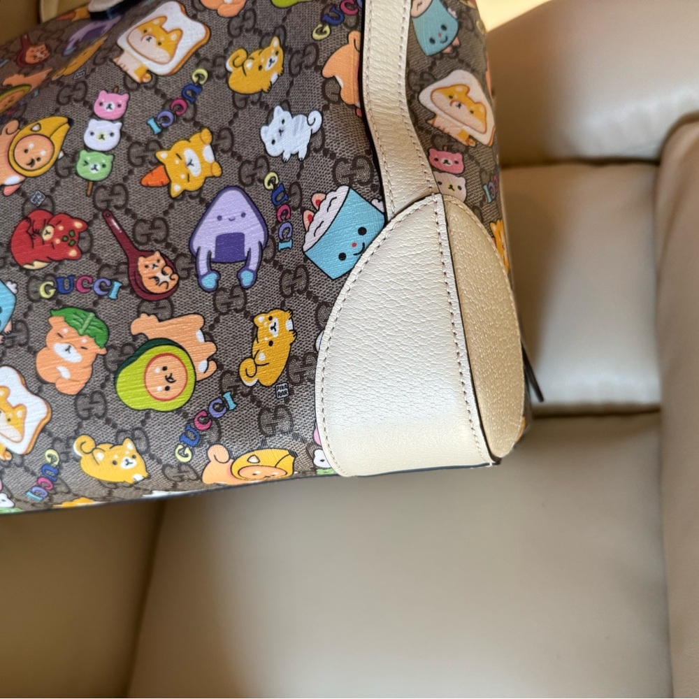 Gucci Multicolor Cartoon Pattern Bag - Picture 6 of 13